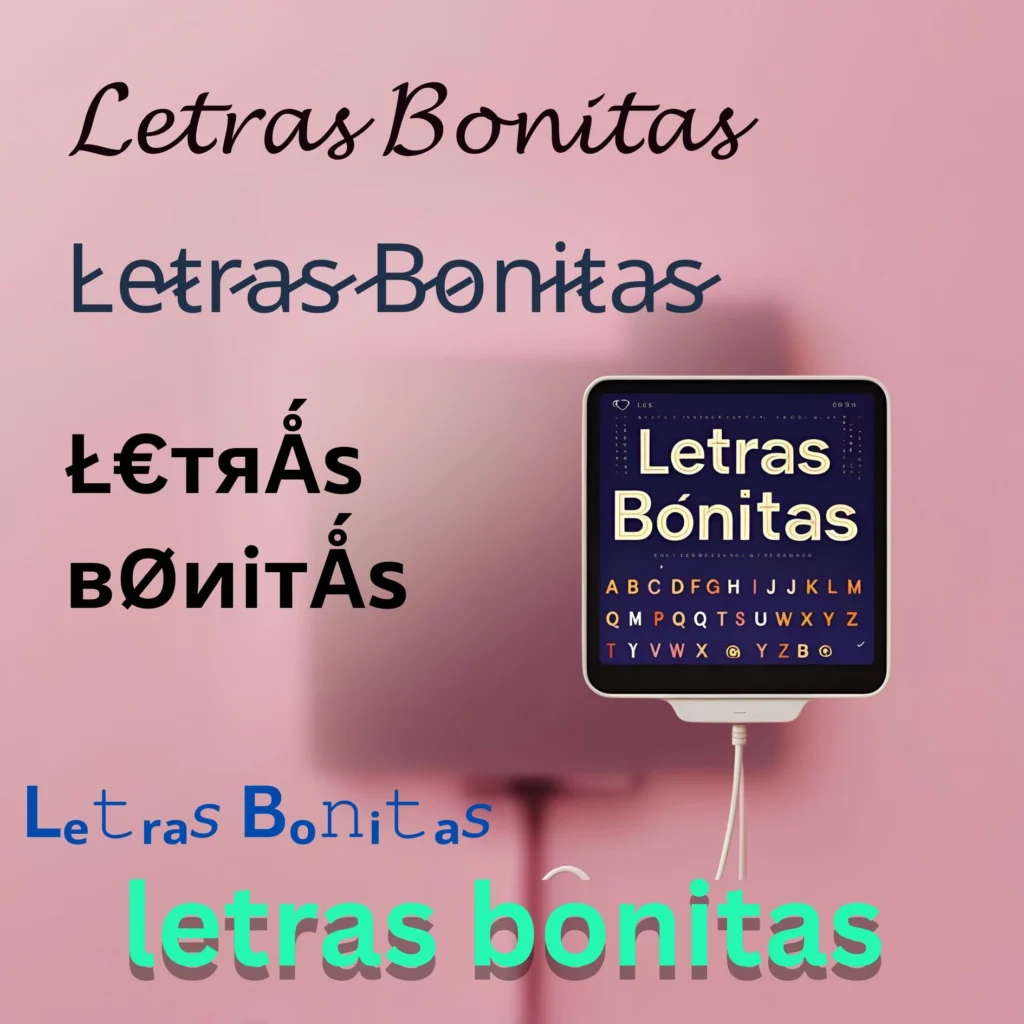 Letras Bonitas e difertents